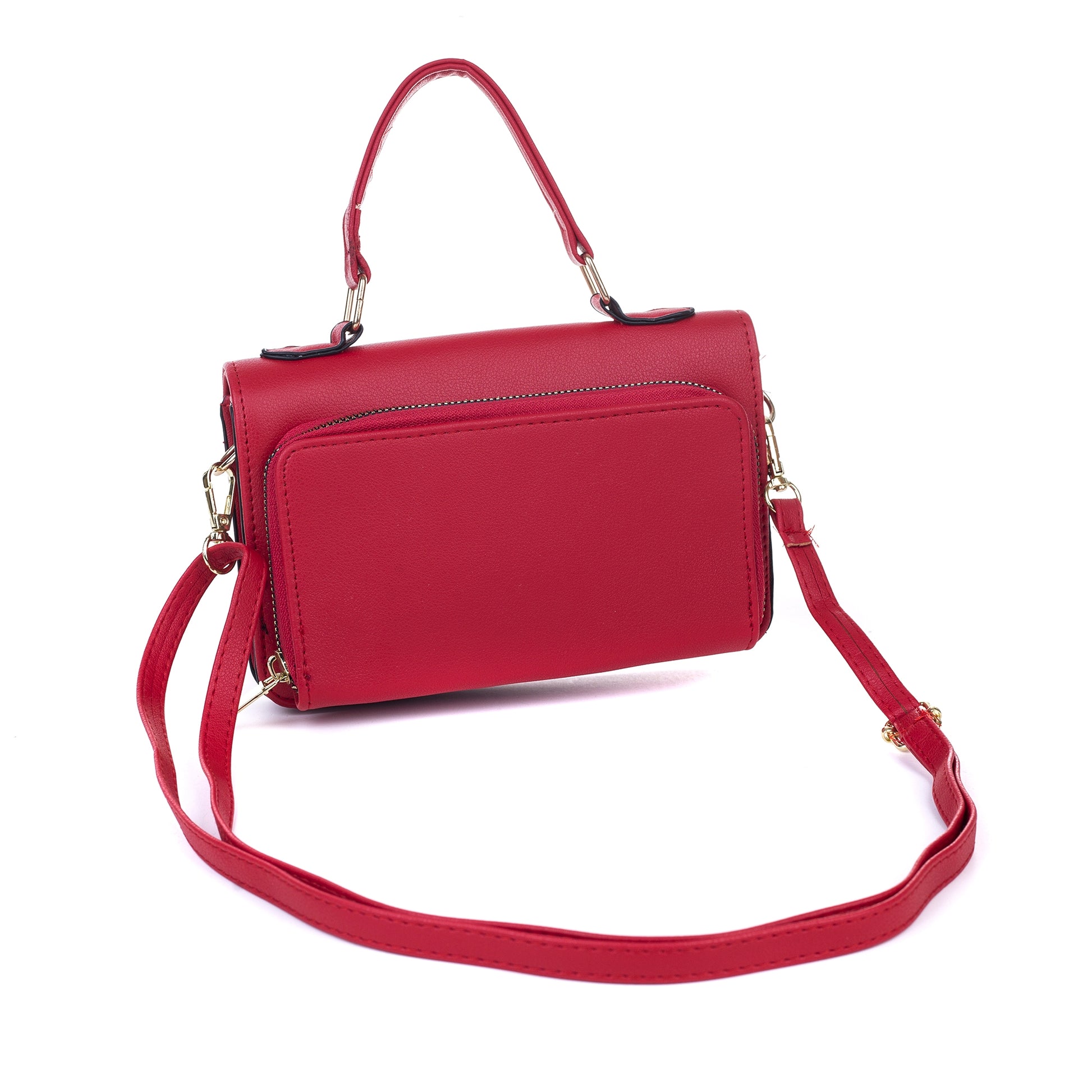 Crossbody Phone Bag - Red - Ciao Bella Dresses